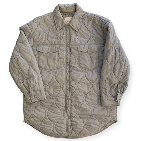 Wilfred free, women’s size medium, quilted shirt jacket (not black) - Picture 1 of 14